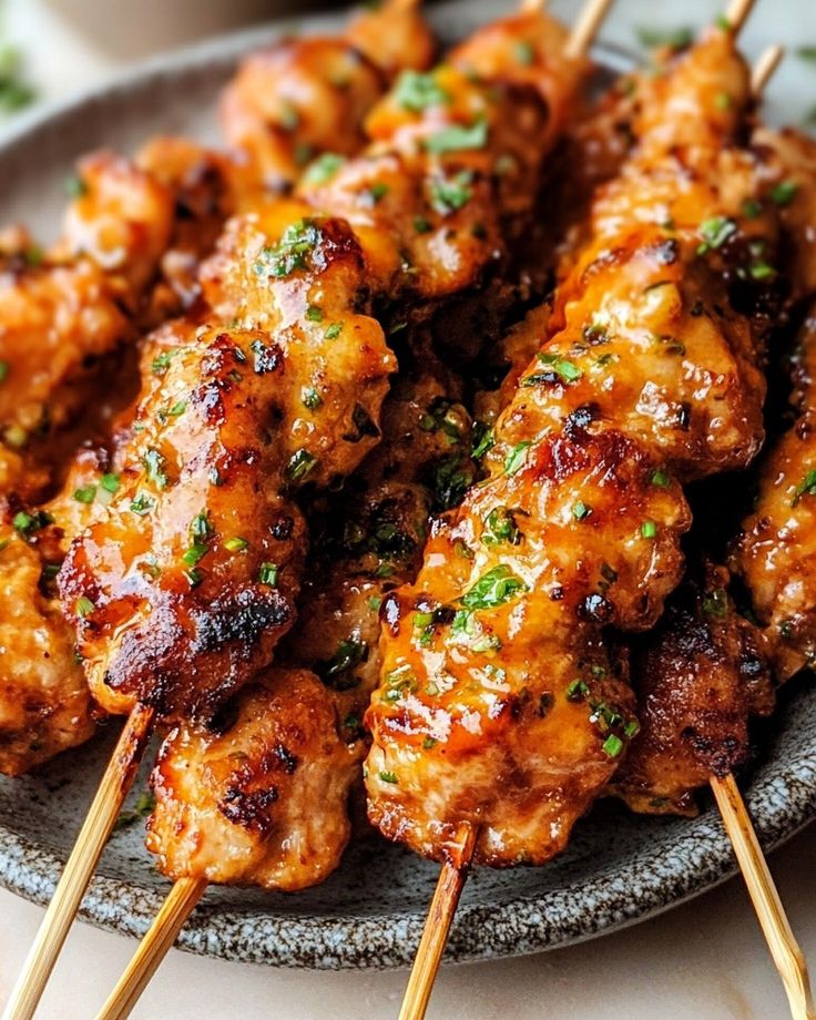 bang bang chicken skewers recipe a spicy…